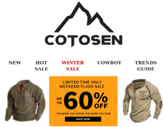 Cotosen Coupons