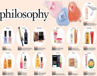 Philosophy Coupons