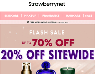 Strawberrynet Coupons