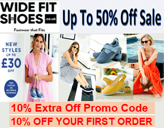 Wide Fit Shoes Coupons