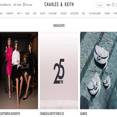 CHARLES and KEITH Coupons