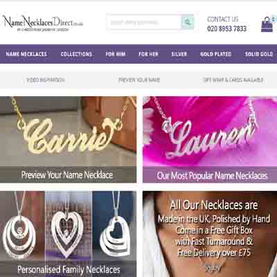 Name Necklaces Direct Coupons